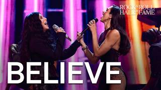 Dua Lipa & Cher "Believe" Live | Rock Hall 2024 Induction