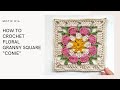 Wonderful! Crochet to pretty floral granny square 