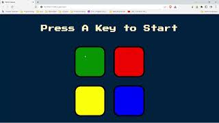 Project: Simon Game | HTML | CSS | JavaScript | jQuery |