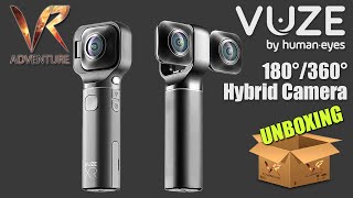 Unboxing Vuze XR 3D 180° & 2D 360° Camera for XR Lab of CSE, University of Rajshahi || VR Adventure