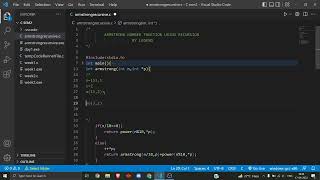 Armstrong number function using recursion | LegendCoder #legendcoder