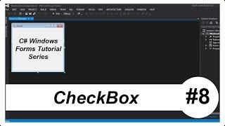 C# Windows Forms Tutorial #8 - CheckBox