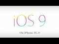 iOS 9 on iPhone 3Gs and iPod 4G iOS 9 on iPhone 3Gs and iPod 4G