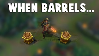 When BARREL COMBOS Are So Perfect... | Funny LoL Series #70