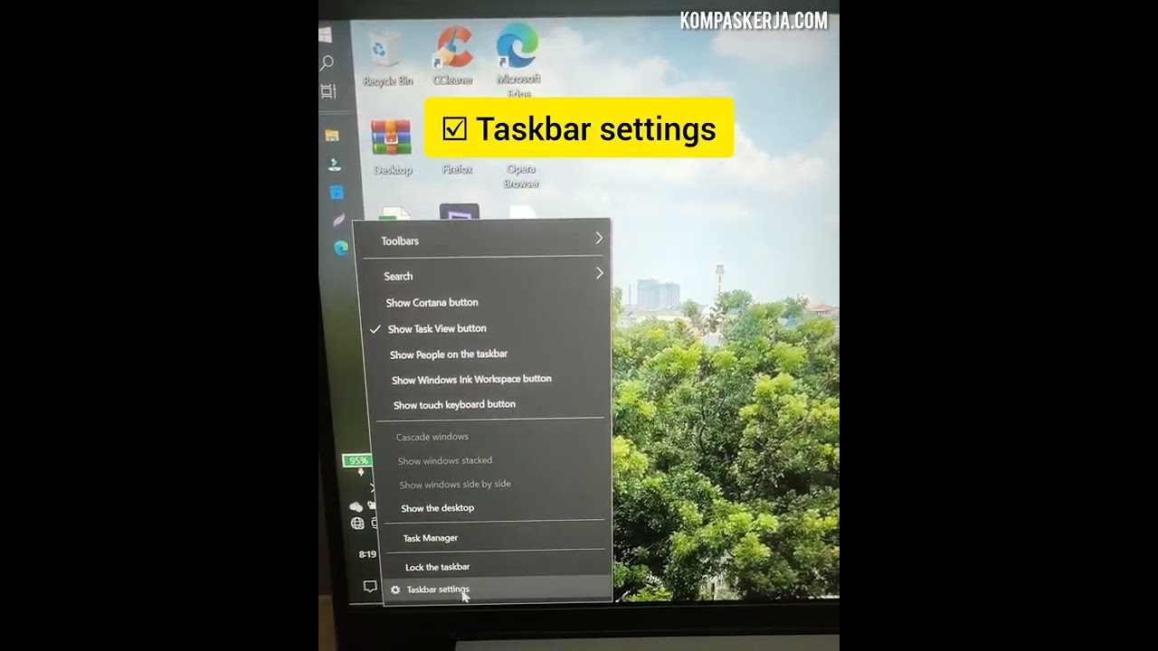 Cara Mengembalikan Posisi Taskbar Windows 10 Ke Bawah - YouTube