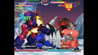 MvC2: Khaos (MST) vs Romneto pt 1 .:10.7.20:.