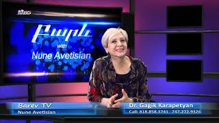 Dr Gagik Karapetyan Barev TV Nune Avetisian AABC TV 11 01 2022