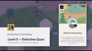 Outlanders Chronicles: A Taste for Trouble – Level 5 – Detective Quan – Apple Arcade Gameplay