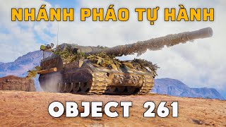 Nhánh pháo tự hành Object 261 trong World of Tanks