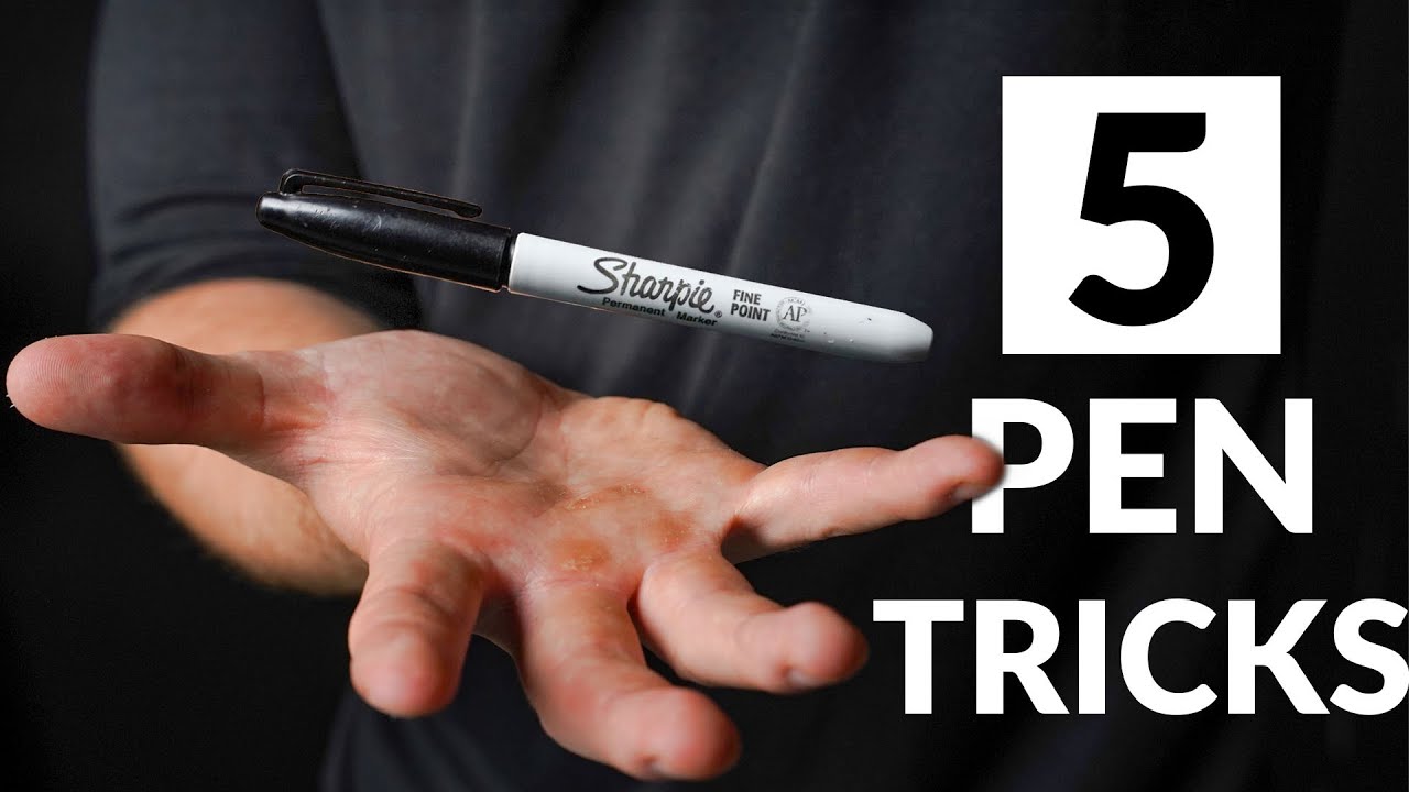 5 Visual Pen Tricks Anyone Can Do Revealed Youtube
