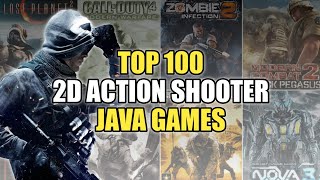 Top 100 Best 2D Action Shooter Games for Java Mobile