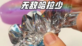 【滴胶手工diy】这也太闪了吧！！