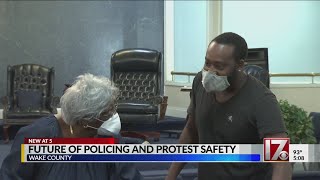 Wake County future of policing and protest safety