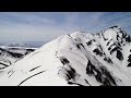 【ドローン空撮・雄大な劔岳に感動】立山 奥大日岳からのせ絶景映像【残雪期登山】