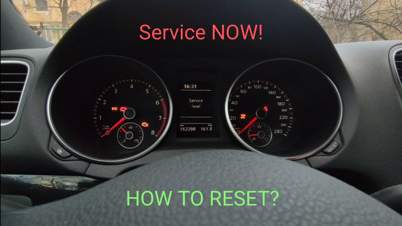 How To Reset Service Indicator Light On A Volkswagen Simple Easy Steps ...