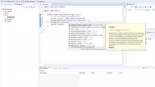 Java Math project on Eclipse - part 1