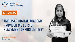 Learn Digital Marketing from Top Ranked Institute in Amritsar- Amritsar Digital Academy