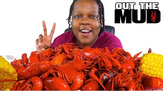 GIANT LOUISIANA CRAWFISH 🦞 • SEAFOOD BOIL! CRAWFISH DELIVERED TO MY DOOR!?