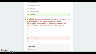 Rethinking Computational Thinking Quiz