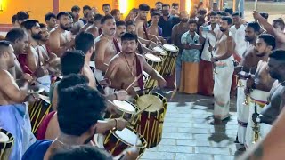 Panchari Melam | Kalamandalam Ratheesh🔥| Kadungalloor Narasimha Swami  kshethra Thirulsavam 2024