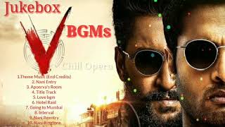 V Movie bgm Jukebox | Nani | ThamanS | Chill Opera