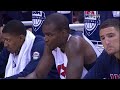 paul george gruesome leg injury in team usa basketball showcase hd