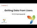 Getting Data From Users Yii2 Frameworks (Latihan)