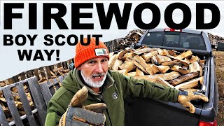 FIREWOOD BOY SCOUT... BE PREPARED!