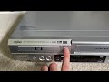 Working Sanyo DVD VCR Combo Player Model DVW-6100