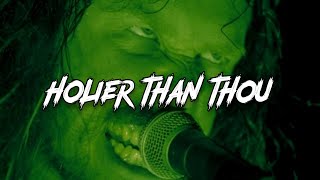 Holier Than Thou - Metallica (Subtitulada al Español)