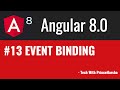 13.Angular 8 Tutorials - Event Binding
