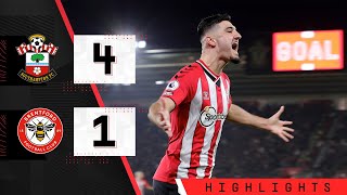90-SECOND HIGHLIGHTS: Southampton 4-1 Brentford | Premier League