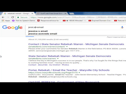 How to find someones email address by google search How to find someones email address by google search