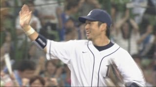 逆転劇の締め括りは中島のファインプレー 2012.06.24 L-Bs