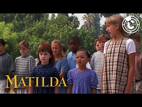 What did Matilda do on her first day of school?