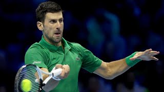 Novak Djokovic vs Casper Ruud Nitto ATP Finals 2022