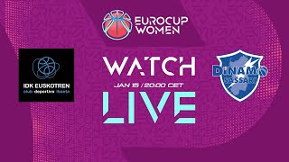 IDK Euskotren v BDS Dinamo Sassari | Full Basketball Game | EuroCup Women 2024-25