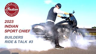 インディアンモーターサイクル　Sport Chief Builders Ride ＆Talk #3