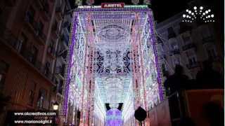 Iluminación Falla Cuba Literato Azorín. 1er Premio Fallas 2013. Mariano Light. Valencia