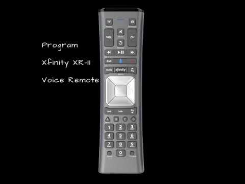 How To Program Xfinity XR11 Voice Remote - YouTube