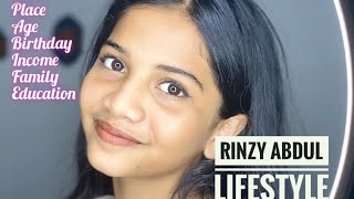 Rinzy abdul Biography | Age | Family | Education | E.t.c | Rinzy abdul Lifestyle | rinzy abdul