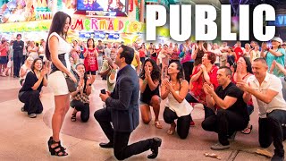 The MOST ROMANTIC PUBLIC MARRIAGE PROPOSAL COMPILATION!! The Best Engagement Ideas in a Crowd