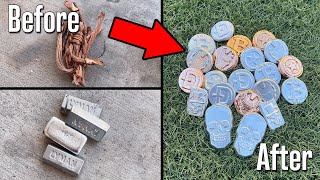 Casting Custom Zinc And Copper Coins - Super Easy DIY Coin Making At Home