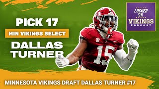 Minnesota Vikings Pick Dallas Turner | 2024 NFL Draft Coverage