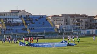 Paganese-Cassino ingresso in campo