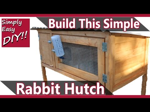 Build a Rabbit Hutch Design #2 Build a Rabbit Hutch Design #2