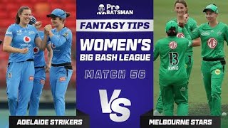 Adelaide Strikers vs Melbourne Stars highlights 2nd innings | Women T20 Australian Big Bash League