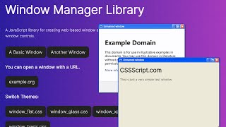 Build Draggable & Resizable Windows with JavaScript