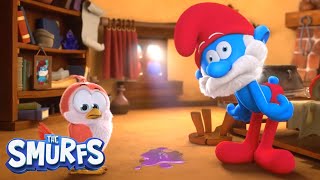 Papa Smurf turns himself into a PIGEON! | EXCLUSIVE CLIP | The Smurfs 3D SEASON 2