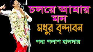 চলরে আমার মন মধুর বৃন্দাবন || পদ্ম পলাশ হালদার নতুন কীর্তন 2024 | পদ্ম পলাশ কীর্তন |